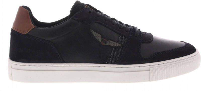 PME Legend Fletchman Lage sneakers Leren Sneaker Heren Blauw - Foto 4