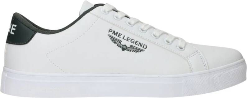 PME Legend Witte Carior Sneaker met Groene Accenten Multicolor Heren - Foto 4