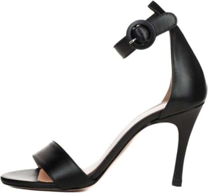 Poche Paris Stijlvolle Sandalen Black Dames