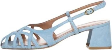 Poche Paris Stijlvolle Sandalen Blue Dames