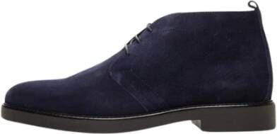 Poche Paris Stijlvolle Schoenen voor Vrouwen Blue Heren