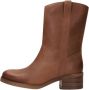 PS Poelman Esmee Enkelboots Enkellaarsjes Dames Cognac - Thumbnail 2