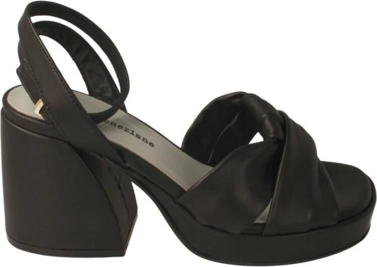 Poesie Veneziane High Heel Sandals Zwart Dames