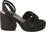 Poesie Veneziane High Heel Sandals Zwart Dames - Thumbnail 1