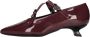 Poesie Veneziane Platte schoenen Rood - Thumbnail 1