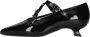 Poesie Veneziane Platte schoenen Zwart - Thumbnail 1