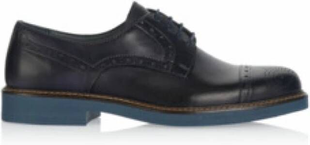 Pollini Blauwe Heren Sneaker Comfortabel & Stijlvol