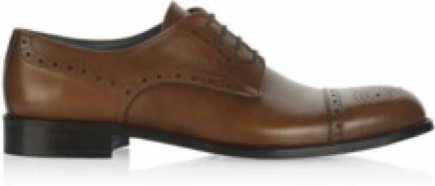 Pollini Bruine Heren Sneaker Comfortabel & Stijlvol