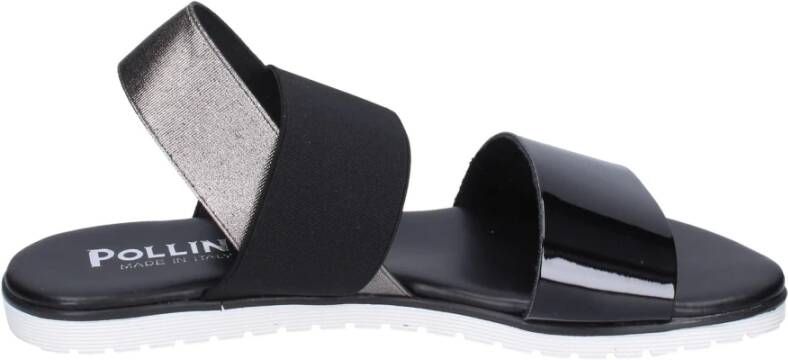 Pollini Dames Sandalen van Lakleer Black Dames
