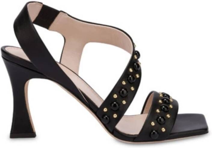 Pollini Elegante hoge hak sandalen Black Dames