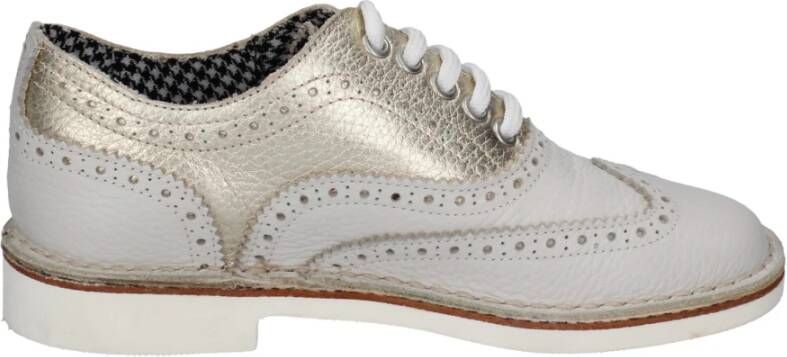 Pollini Elegante Leren Schoenen voor Vrouwen Beige Dames