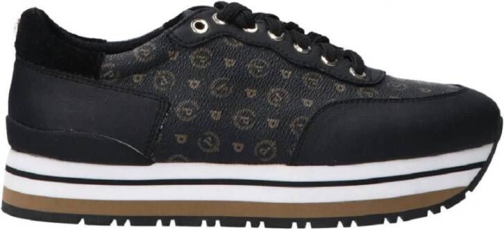 Pollini Heritage Sneakers voor Vrouwen Black Dames