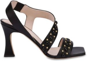Pollini High Heel Sandals Zwart Dames