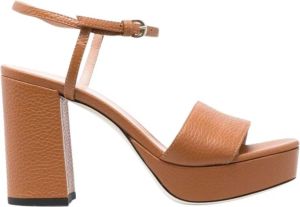 Pollini Hoge hiel sandalen Bruin Dames