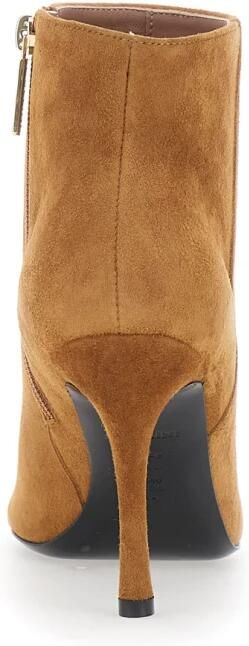 Pollini Beige Suede Enkellaarzen met Rubberen Zool voor Dames - Foto 3