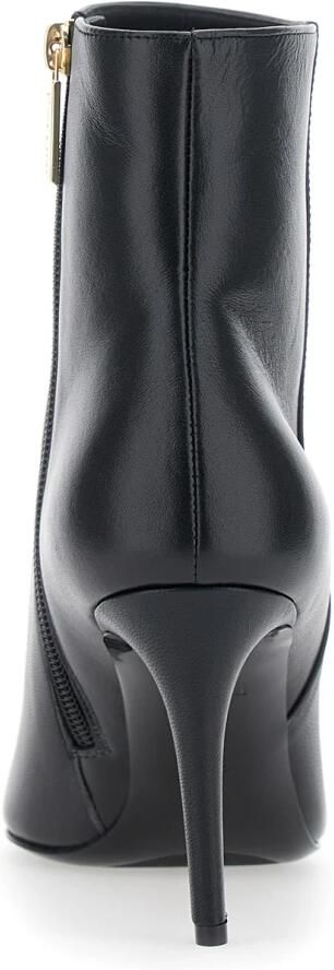 Pollini Zwarte Leren Dames Enkellaarzen - Foto 2