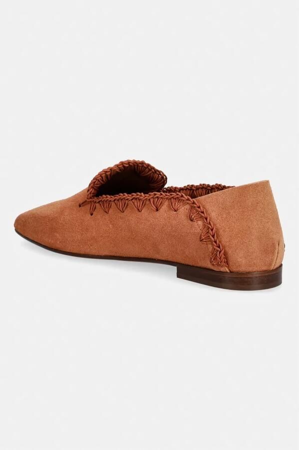Pollini Sienna Whipstitch-Trim Loafers - Foto 3
