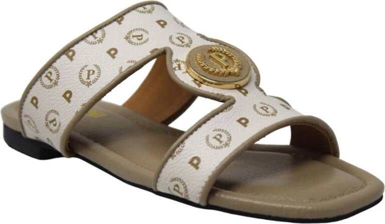 Pollini Stijlvolle zomersandalen met sleehak