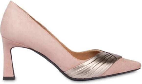 Pollini Suède Pumps Pink Dames