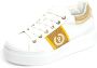 Pollini Vegan Leren Sneakers met Strass - Thumbnail 1