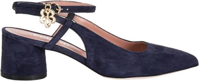 Pollini Verbluffende open-hiel pumps Blauw Dames