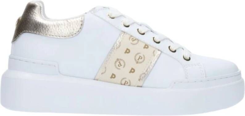Pollini Witte Casual Sneakers voor Vrouwen White Dames