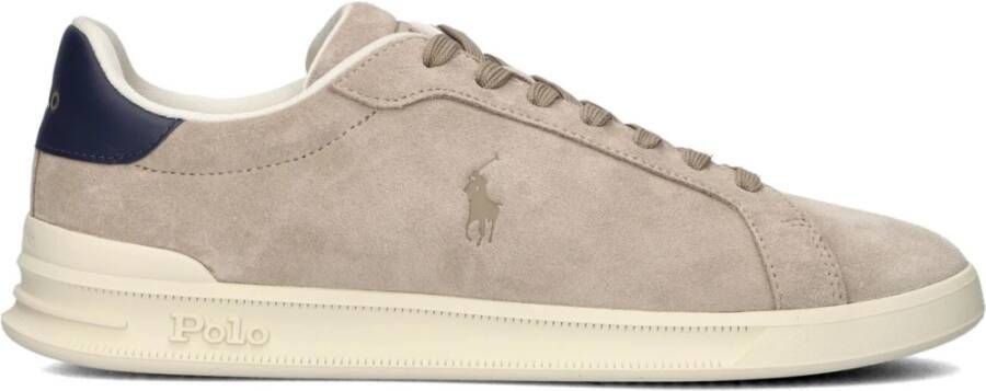 POLO RALPH LAUREN Ralph Lauren Lage Sneakers Heren Heritage Court Ii Maat: 44 Materiaal: Suède Kleur: Beige - Foto 4