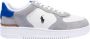 Polo Ralph Lauren Luxe Leren Court Sneaker Master Multicolor Heren - Thumbnail 1