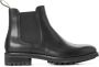 Ralph Lauren Leren enkellaarzen met rubberen zool Black Heren - Thumbnail 4