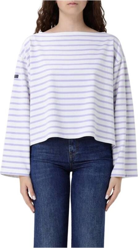 Polo Ralph Lauren Gestreept Boot Neck Trui