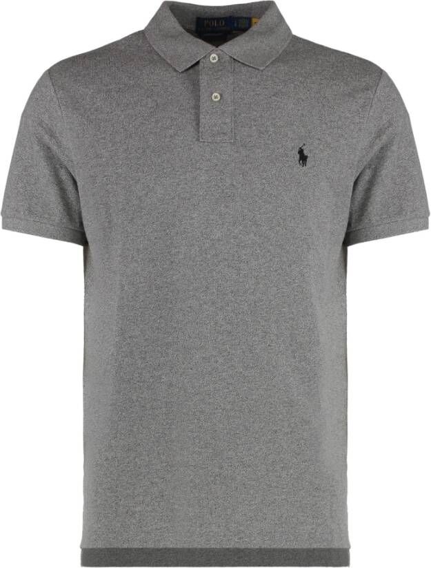 Polo Ralph Lauren Katoenen Polo Shirt met Ribboorden