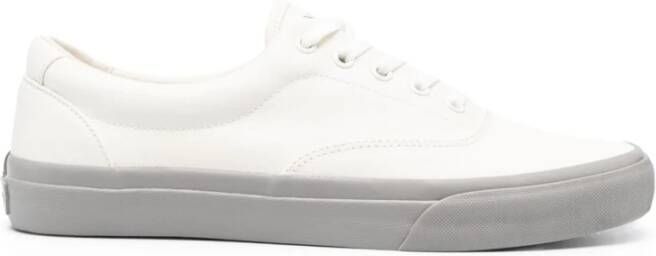 Polo Ralph Lauren Keaton-Tabii Lage Top Veterschoenen White Heren