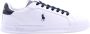 Polo Ralph Lauren Heritage Court-ii Top Fashion sneakers Schoenen white navy red maat: 42 beschikbare maaten:41 42 43 44 45 46 - Thumbnail 4