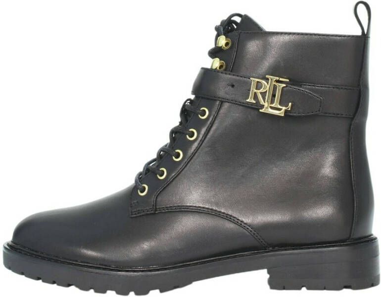 Lauren Ralph Lauren Boots met doornsluiting en labeldetail model 'ELRIDGE'