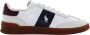 POLO RALPH LAUREN Ralph Lauren Lage Sneakers Heren Heritage Area Maat: 40 Materiaal: Leer Kleur: Wit - Thumbnail 2