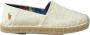 Ralph Lauren Witte Espadrilles Handgemaakt Katoenen Canvas White Heren - Thumbnail 10