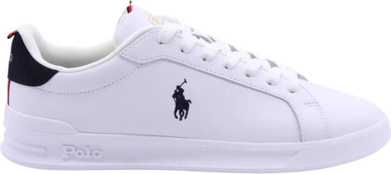 Ralph Lauren Sneakers laag 'HRT CT II-SNEAKERS-LOW TOP LACE 809860883003' blauw wit - Foto 3
