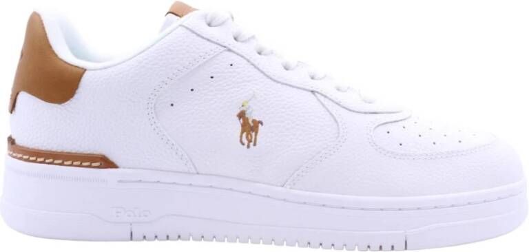 Polo Ralph Lauren Sneakers laag 'MASTERS CRT' bruin offwhite - Foto 7