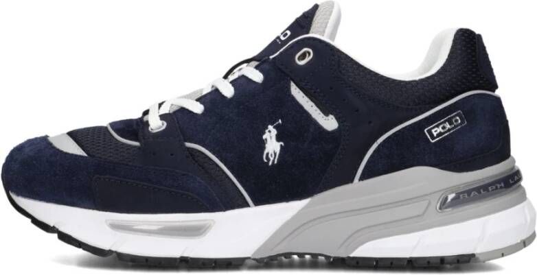 Polo Ralph Lauren Retro Stijl Lage Top Lace Sneakers