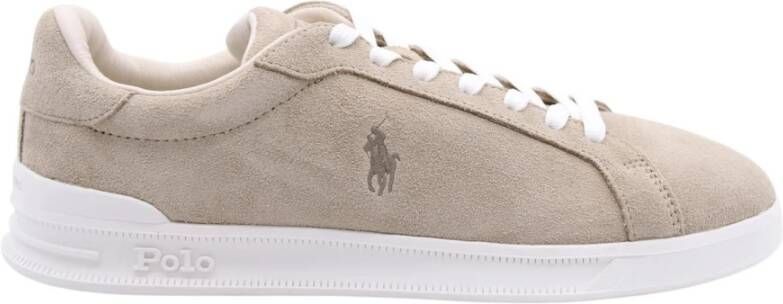 POLO RALPH LAUREN Ralph Lauren Lage Sneakers Heren Heritage Court Ii Maat: 44 Materiaal: Suède Kleur: Beige - Foto 7