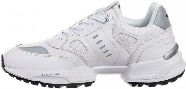 Polo Ralph Lauren Witte Casual Sneakers voor Mannen White Heren