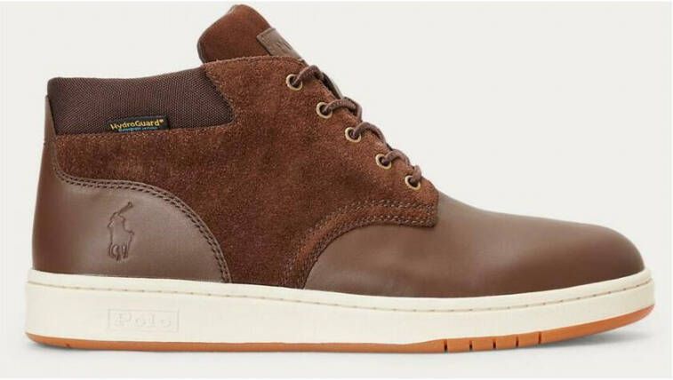 Polo Ralph Lauren Bruine Sneaker Boots met Waterdichte Membranen Brown Heren