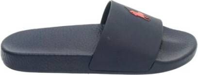 Polo Ralph Lauren Pool Slide Sandalen Schoenen navy red maat: 46 beschikbare maaten:41 42 43 44 45 46 - Foto 9