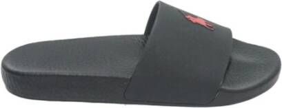 Ralph Lauren Polo Slide Sandalen Schoenen black red pp maat: 38 beschikbare maaten:36 37 38 39 40 - Foto 7