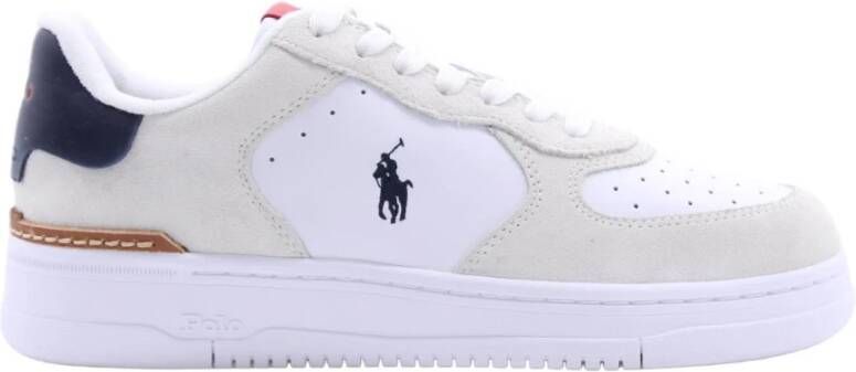 Polo Ralph Lauren Masters Crt Low Fashion sneakers Schoenen white navy red maat: 43 beschikbare maaten:43 44 45 - Foto 6