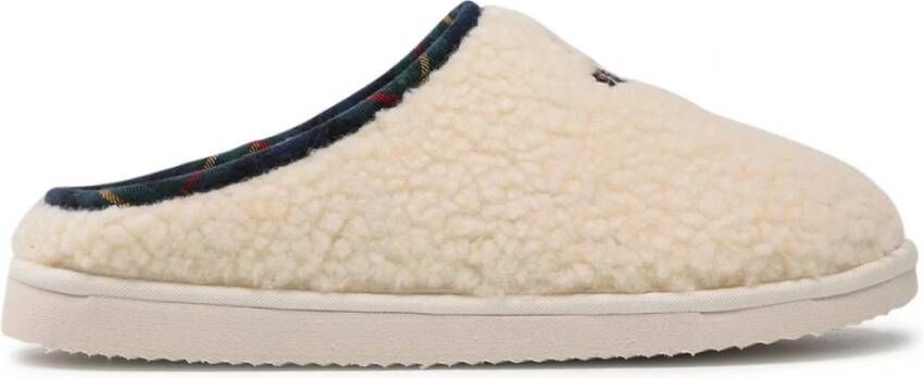 Ralph Lauren Charlotte Scuff Bear Pantoffels Beige Heren