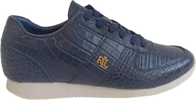 Polo Ralph Lauren Sneakers Blue Dames