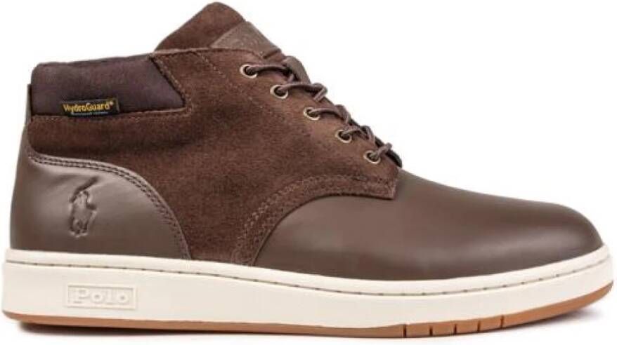 Polo Ralph Lauren Bruine Sneaker Boots met Waterdichte Membranen Brown Heren - Foto 1