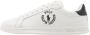 Ralph Lauren Leren Sneakers met Rubberen Zool en Zijlogo White - Thumbnail 1