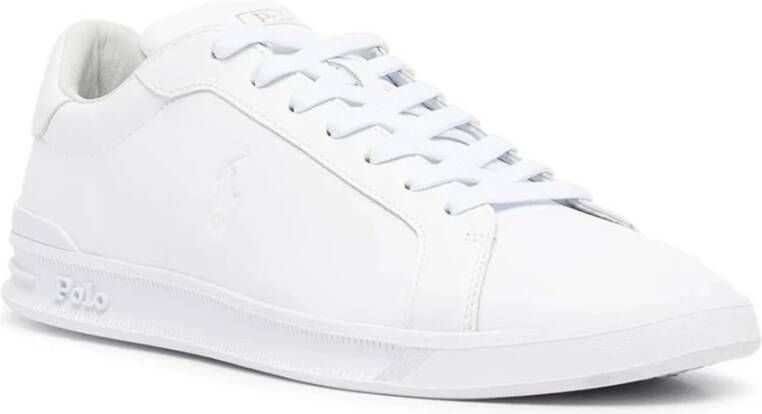 Lauren Ralph Lauren Sneakers van leer met reliëflogo - Foto 2